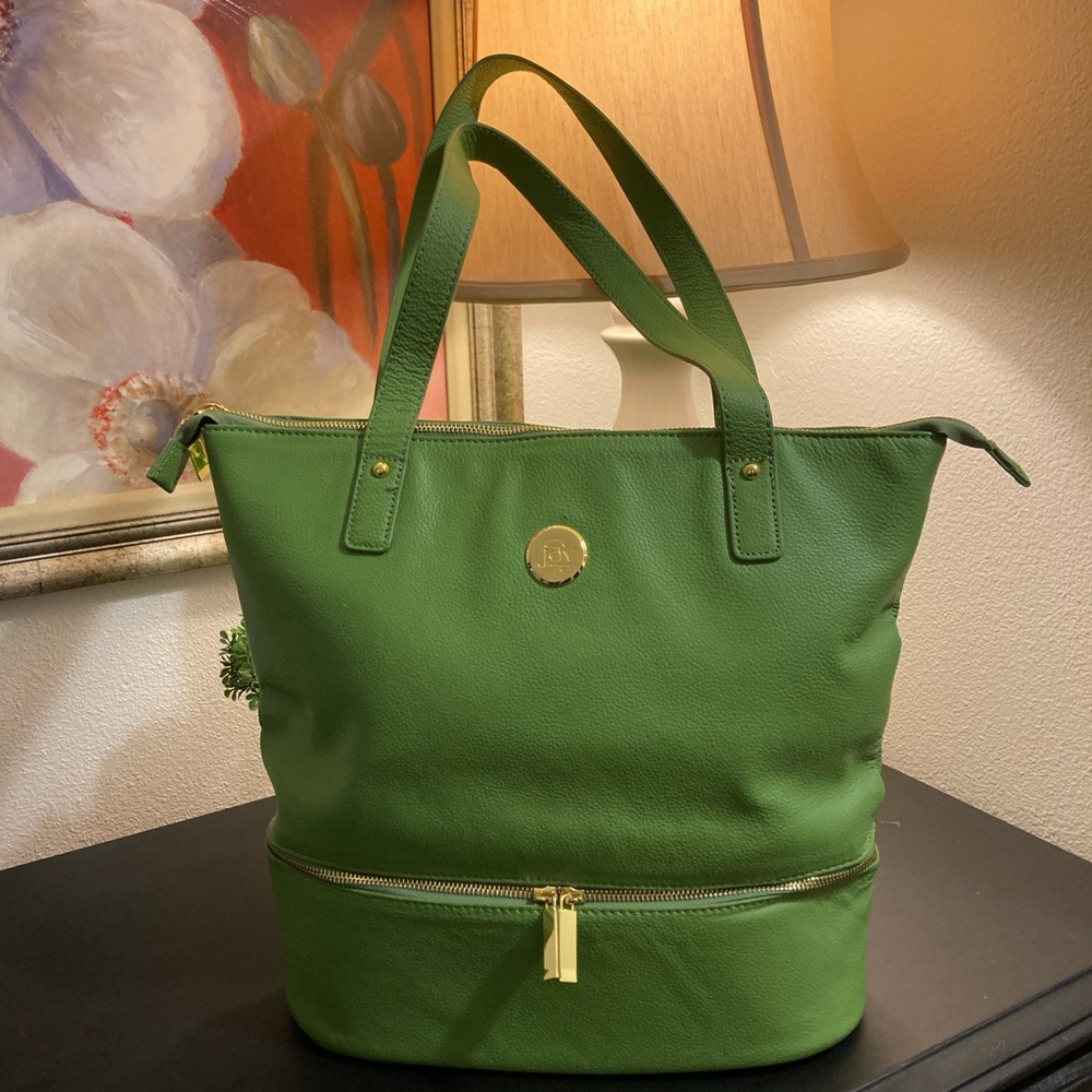 Joy Green Tote Bag